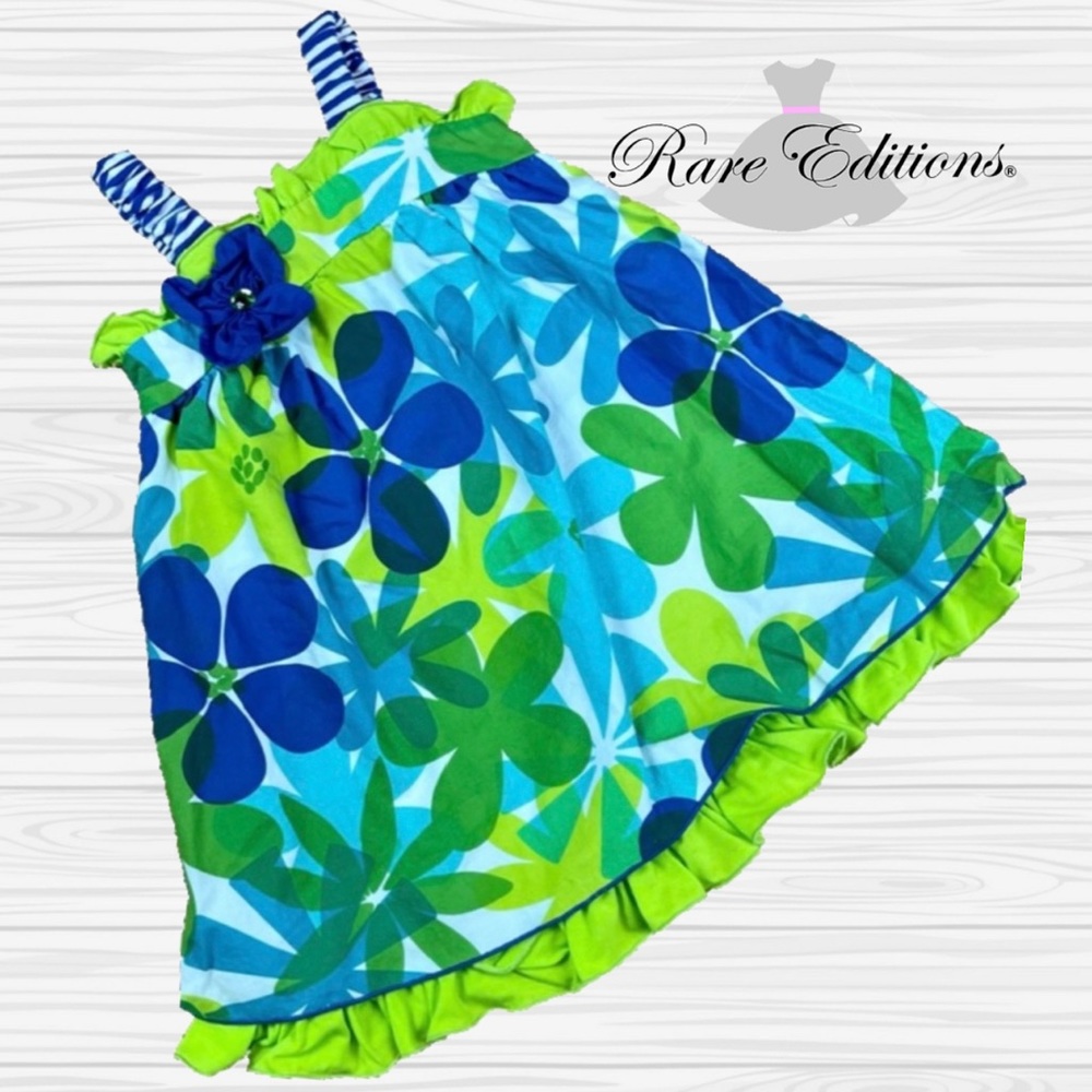 Bright Flowers Summer Dress